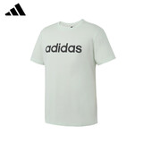 阿迪达斯 （adidas）短袖棉质圆领夏季打底衫男休闲百搭上衣男装 M码