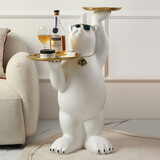 贝汉美（BHM） 轻奢暴力熊家居客厅摆件大件落地电视柜沙发旁装饰品乔迁礼物 呆呆熊【高约80CM】