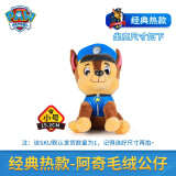 汪汪队立大功（PAW PATROL）毛绒玩偶生日礼物儿童男女孩玩具经典款阿奇公仔小号坐高15.2CM