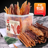 憨憨宠宠物狗狗零食幼犬零食磨牙鸡肉干泰迪金毛成犬洁齿训练奖励零食桶 四种肉干精装组合桶 净含量1kg