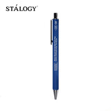 STALOGY 中性笔水笔练字签字笔手账笔 0.5mm蓝色笔杆