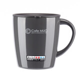 阿司倍鹭（ASVEL） 真空不锈钢保温杯 咖啡杯 奶茶杯 带手柄办公茶水保温马克杯 3233黑灰色330ml