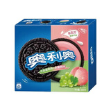 奥利奥超值经典夹心巧克力饼干 早餐休闲零食 零食礼盒 水晶葡萄+水蜜桃味388g 家庭装