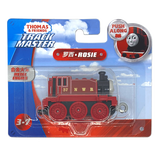 费雪（Fisher-Price）托马斯和朋友火车头大师系列轨道玩具配套合金惯性火车模型 罗西