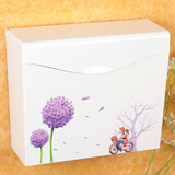 珊野免打孔卫生间纸巾盒草纸箱浴室卫生纸盒塑料厕所方形手纸巾架防水 相伴一生大方盒