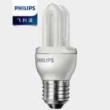 飞利浦节能灯泡 E27大螺口 荧光灯管标准型 2U3U节能灯黄光白光 5W-2U 2700K黄光