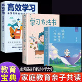 全套3册 陪孩子一起走过小学六年级+给孩子的第一本学习方法书+高效学习习惯家庭如何教育正面管教的