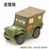 太初赛车汽车总动员闪电麦坤黑风暴合金车模型玩具车板牙生日礼物男孩 士官长