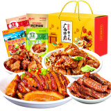 漓江渔夫广西特产礼盒装卤肉熟食开袋即食南宁桂林端午节礼品伴手送礼品 礼盒装(4款)