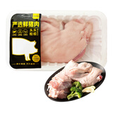 鲜京采 冷鲜猪肘块600g