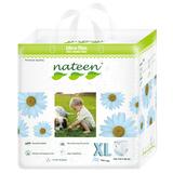 那特恩（NATEEN）新自然风3D悬浮婴儿拉拉裤宝宝尿不湿干爽爬爬裤学步裤20片 XL码20片/9-12kg
