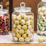 山德堂密封罐大号玻璃罐子带盖陈皮瓶茶叶罐花胶食品罐五谷杂粮储物罐 多用罐 容量3升(3000ml)