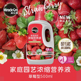 美乐棵植物营养液磷酸二氢钾花肥兰花月季水培花卉绿植发财树营养液肥料 草莓型500ml