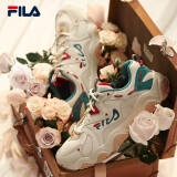 FILA 斐乐官方女鞋复古运动鞋春季款猫爪鞋4代休闲鞋老爹鞋 云端-CC 38.5