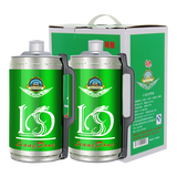 亮动青岛亮动原浆啤酒精酿小麦白啤酒2L*2桶礼盒整箱国产扎啤超市啤酒 原浆白啤 2L 2桶 双瓶装