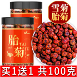 敏昂 新疆昆仑雪菊胎菊天山胎菊 50克/罐 拍1发2到手100g