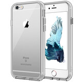 JETechJETech 苹果iPhone 6/6s手机壳TPU软边PC背板防摔保护套4.7英寸屏 灰色