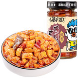 吉香居暴下饭香菇竹笋牛肉酱200g下饭酱拌饭拌面酱瓶装下饭菜香辣牛肉酱 菌菇鸡肉酱200g*1瓶