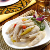 骥洋食品虎皮凤爪豉汁鸡爪山椒醋椒凤爪零食独立小包装休闲零食品 山椒味凤爪500g