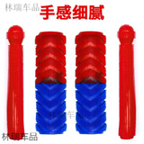 润华年加厚摩托车把套电动车把手套防滑吸汗防冻橡胶套踏板车毛毛套改装