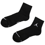 耐克（NIKE）官网官方 舰店男袜女袜 2024春季黑白中筒袜薄袜三双装运动袜子 SX5544-010(三双装-毛巾底) S/22-24cm