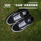 VANS范斯官方 升级款ComfyCush Old Skool舒舒服服运动鞋低帮 黑色 36