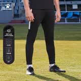 卡尔美（KELME）足球收腿裤球员版男士运动裤训练修身长裤子男 玛瑙黑【撞色四季款】 XL