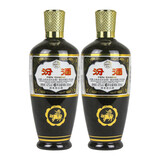 汾酒喜酒 山西杏花村汾酒 清香型 42度 500mL 2瓶 出口棕瓷