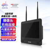 海康威视硬盘录像机8路高清拾音无线摄像头连接LCD显示屏NVR一体机支持测温DS-7808N-F1/W/A