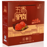 凤起正宗德州五香驴肉礼盒800g(200g*4袋) 酱卤驴肉熟食山东特产礼品