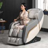 艾力斯特（iRest）S710按摩椅腿部揉搓老年人家用全身电动按摩椅太空舱多功能按摩沙发椅智能爸爸妈妈生日礼物 【全国多仓速发】卡其色