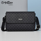 金利来男士单肩包商务大容量潮流斜挎包2025年新款时尚韩版时尚通勤包潮 款式一【官方授权 假一罚十】