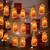 TaTanice新年装饰灯串2026春节小鞭炮灯串led彩灯串节日氛围场景布置道具