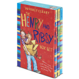英语读物 原版进口 课外阅读 亨利和利博西 3册套装 Henry and Ribsy 美国小学推荐读物 校园章节桥梁书