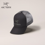 ARC’TERYX始祖鸟 BIRD WORD TRUCKER CURVED 休闲 男女同款 弯檐帽 Black/Graphite/黑色/灰黑色