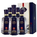 汾州山西白酒 清香型白酒黄盖 53度 整箱装 年货送礼 53度 475mL 6瓶 佳品