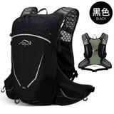 鹰图（OUTDOOR INOXTO）透气跑步装备骑行包轻便户外野营双肩背包徒步运动旅行健身登山包 16升黑色+防雨罩