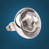 脉秀浴霸灯泡275W100瓦150w取暖防爆卫生间浴霸中间防水照明灯泡 275W取暖泡 长165mm 100-275