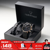 马克华菲（FAIRWHALE）手表机械风表男瑞士品质简约潮流防水夜光运动学生国表FW-5400-4