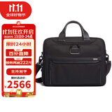 途明（TUMI）Alpha 3商务旅行公文包男士15英寸手提电脑包 多层收纳02603132D3 黑色