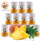 汇尔康新鲜菠萝水果罐头 糖水波罗块烘焙甜品鲜果罐头即食 425克x12罐