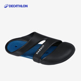 迪卡侬（DECATHLON）游泳男士运动包脚拖鞋男时尚室外速干沙滩洞洞鞋NABD CLOG500 经典黑巧 36-37