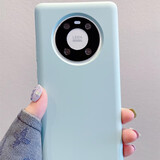 米狮【液态硅胶】 华为mate80pro手机壳mate70保护套纯色超薄70pro防摔高级60pro感简约50情侣款保护套 【冰川蓝】真液态硅胶 肌肤手感 华为 Mate 40 Pro