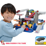 多美（TAKARA TOMY）多美卡合金小汽车声光轨道套装儿童玩具男孩礼物欢乐自驾公路210856