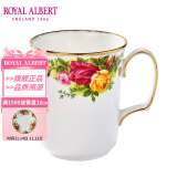 ROYAL ALBERT英国老镇玫瑰骨瓷茶杯茶具欧式咖啡杯碟礼盒下午茶 马克杯A