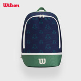 Wilson威尔胜小熊印花运动双肩背包 绿色WR8046901