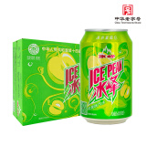 冰峰（ICEPEAK）苹果味汽水碳酸饮料陕西特产330ml*24罐整箱装