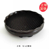 沉弗 莲蓬养壶盘养壶垫干泡壶托茶托壶承茶壶底座塑料杯垫壶垫功夫茶垫茶具配件 大号直径13cm