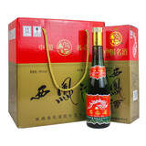 西凤经典绿瓶 绵柔凤香型白酒 宴席送礼自饮佳品 45度 500mL 6瓶 整箱装