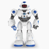 星域传奇儿童玩具电动遥控汽车智能幼儿早教机器人3-6岁男孩女孩生日礼物 【蓝色】手势感应+遥控机器人